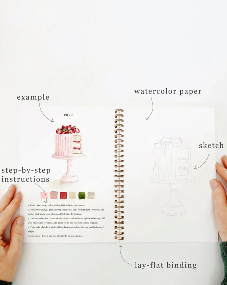 Baking Watercolor Workbook