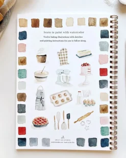 Baking Watercolor Workbook
