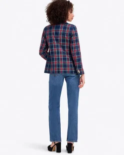 Blazer in Georgia Plaid