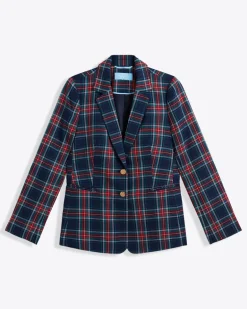 Blazer in Georgia Plaid