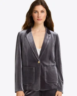 Blazer in Velvet