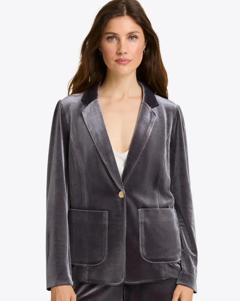 Blazer in Velvet
