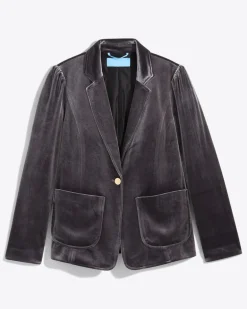 Blazer in Velvet