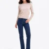 Button Shoulder Cashmere Sweater