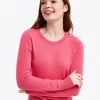 Button Shoulder Cashmere Sweater
