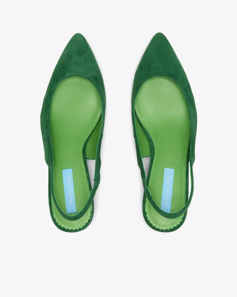 Calla Slingback in Green