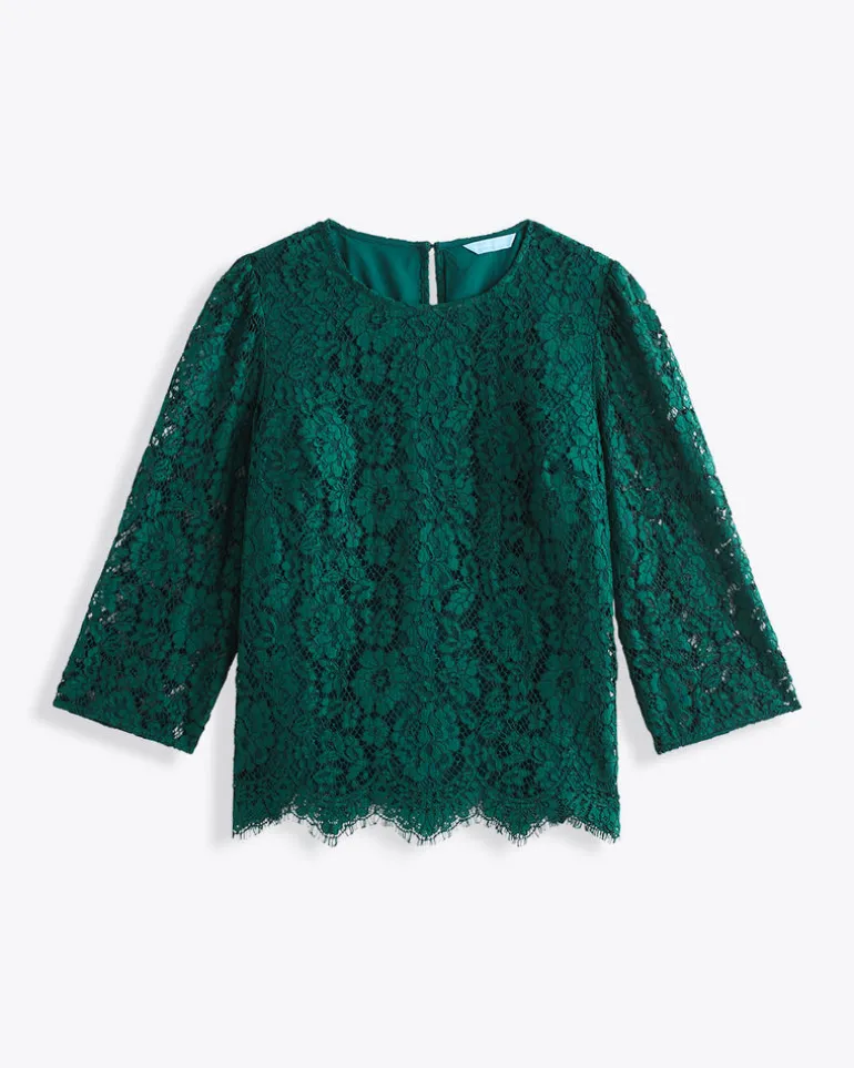 Claire Top in Lace