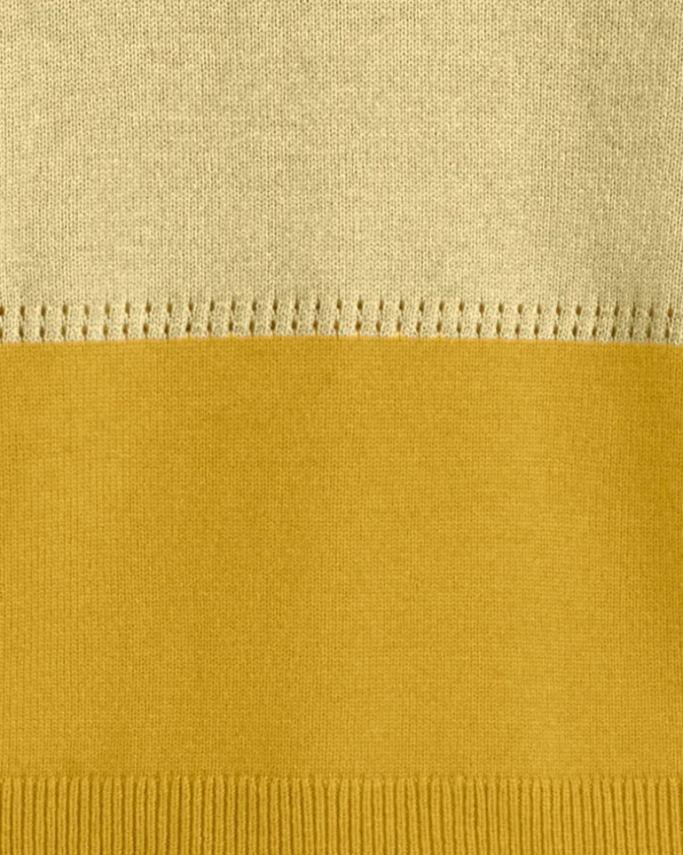 Colorblock Crewneck Sweater