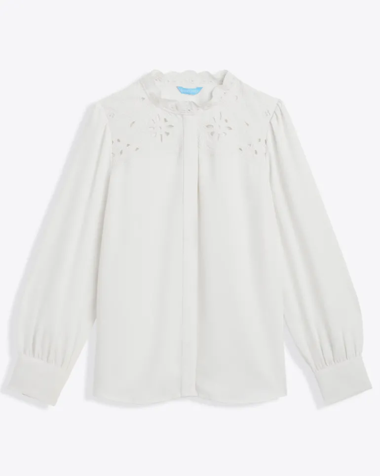 Covered Placket Button Down