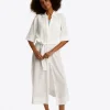 Crinkle Cotton Coverup
