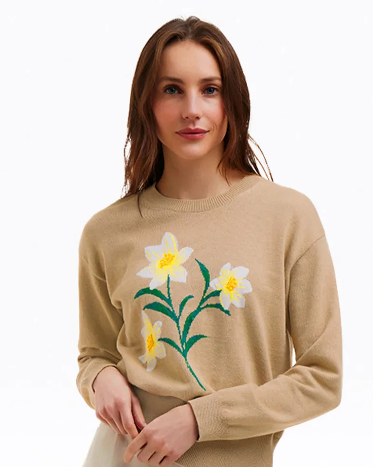 Daffodil Crewneck Sweater