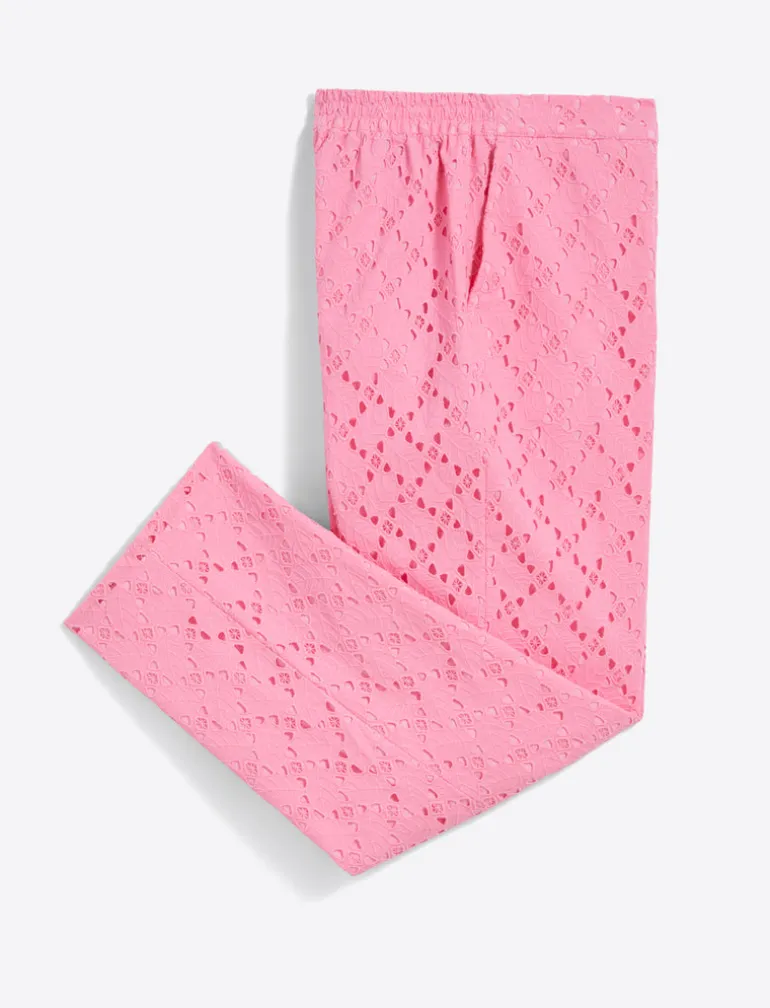 Eyelet Pants