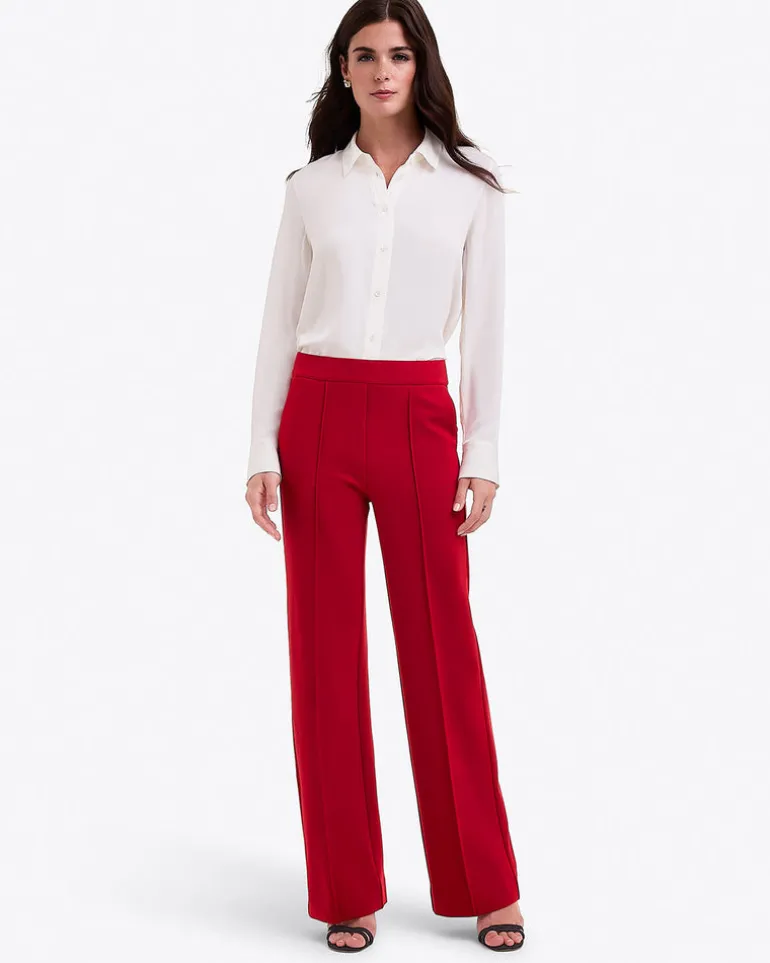 Flare Pants in Ponte