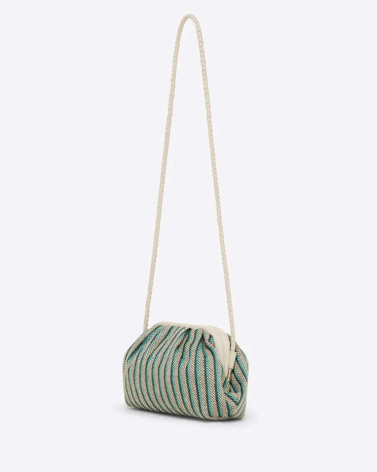 Frame Textured Clutch