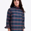 Ingrid Top in Taffeta
