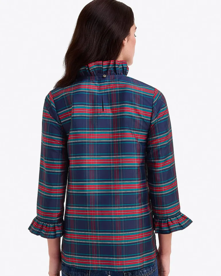Ingrid Top in Taffeta