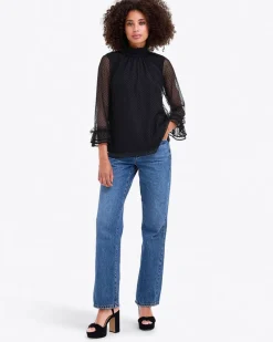 Ingrid Top in Tulle