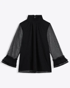 Ingrid Top in Tulle