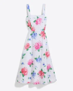 Josephine Love Circle Dress in Printed Hydrangea