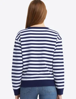 Kelsea Sweatshirt in Awning Stripe