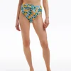 Lemon Blossom High Waist Bottom with Belt