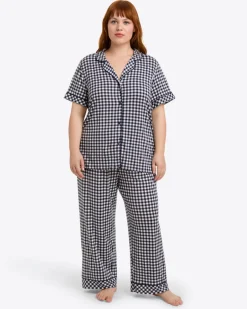 Linda PJ Set in Gingham