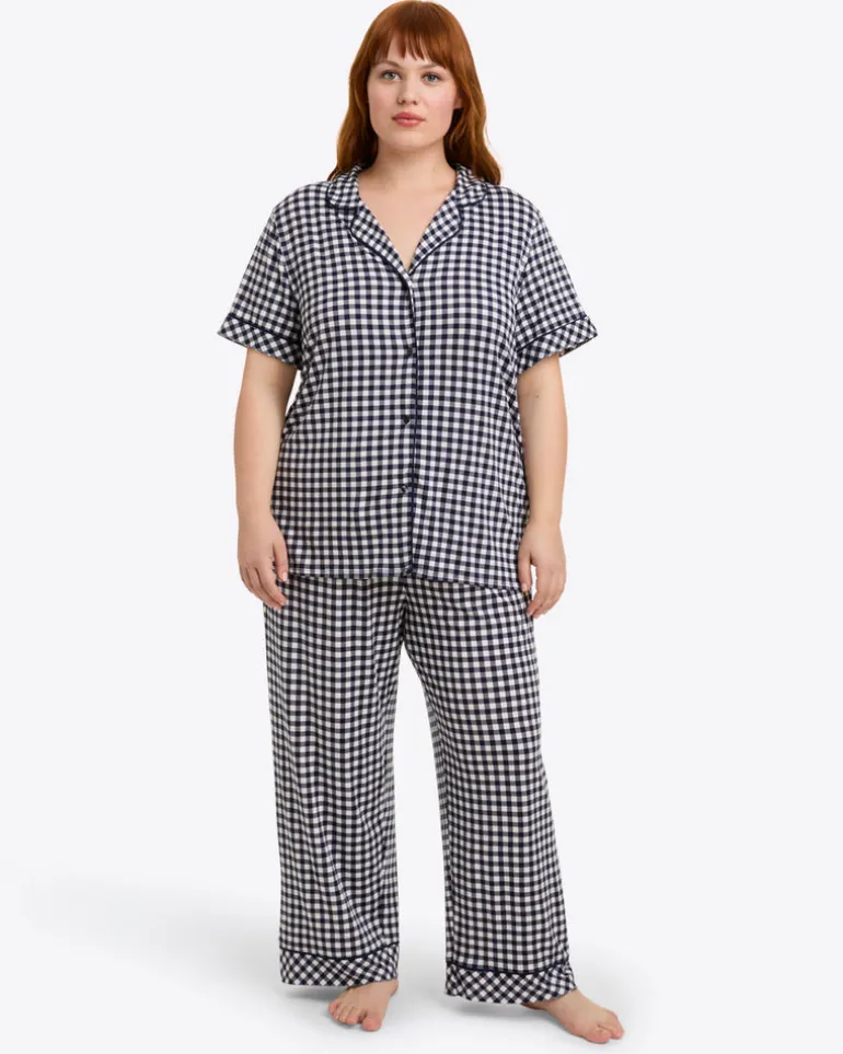 Linda PJ Set in Gingham
