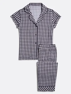 Linda PJ Set in Gingham