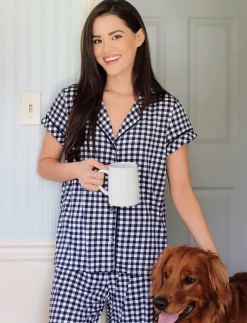 Linda PJ Set in Gingham