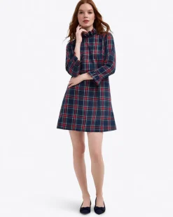 Lindsay Dress in Georgia Plaid