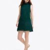Lindsay Sleeveless Shift Dress in Lace