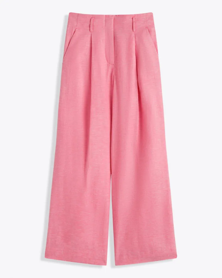 Linen Wide Leg Pants