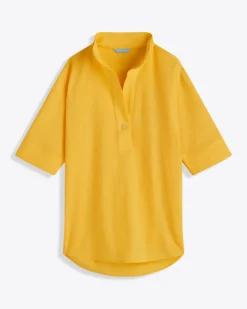 Logan Top in Cotton Dobby