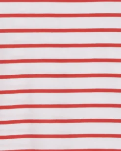 Long-Sleeve Easy Knit Top in Stripe