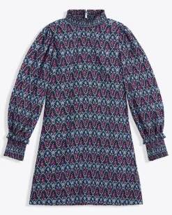 Long-Sleeve Shift Dress