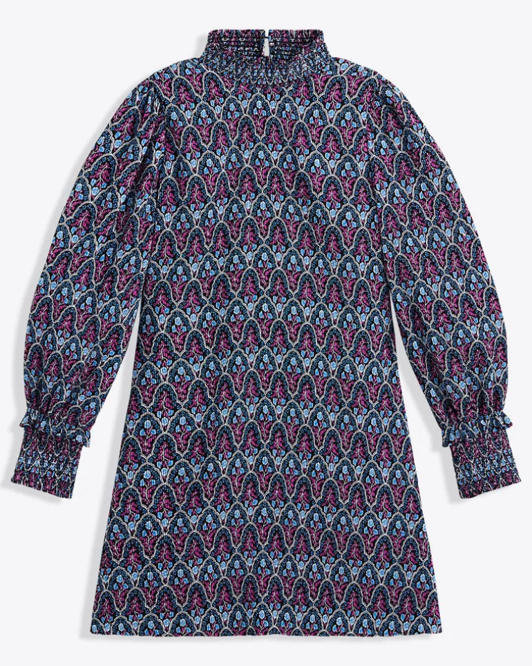 Long-Sleeve Shift Dress