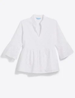 Maya Top in Eyelet