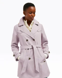 Meghan Trench Coat in Taro