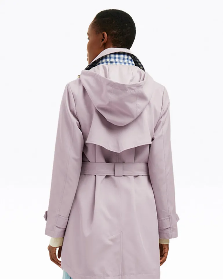 Meghan Trench Coat in Taro
