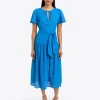 Mia Midi Dress in Eyelet