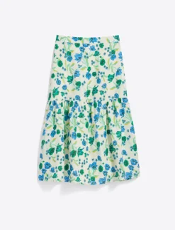 Midi Skirt in Linen
