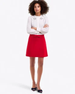 Mini Skirt in Ponte