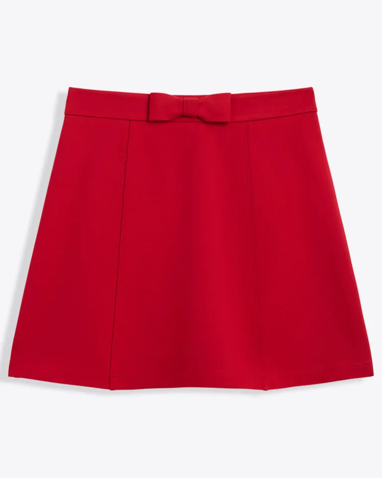 Mini Skirt in Ponte