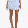 Mini Wrap Skort in Pique