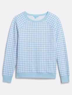 Natalie Sweatshirt in Gingham