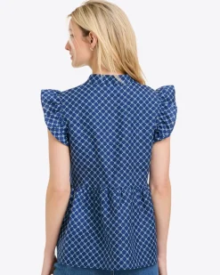 Penelope Top in Linen
