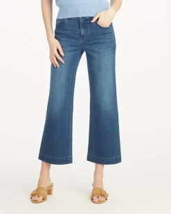 5-Pocket Wide Leg Crop