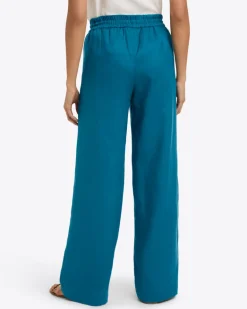 Pull-On Pants in Linen