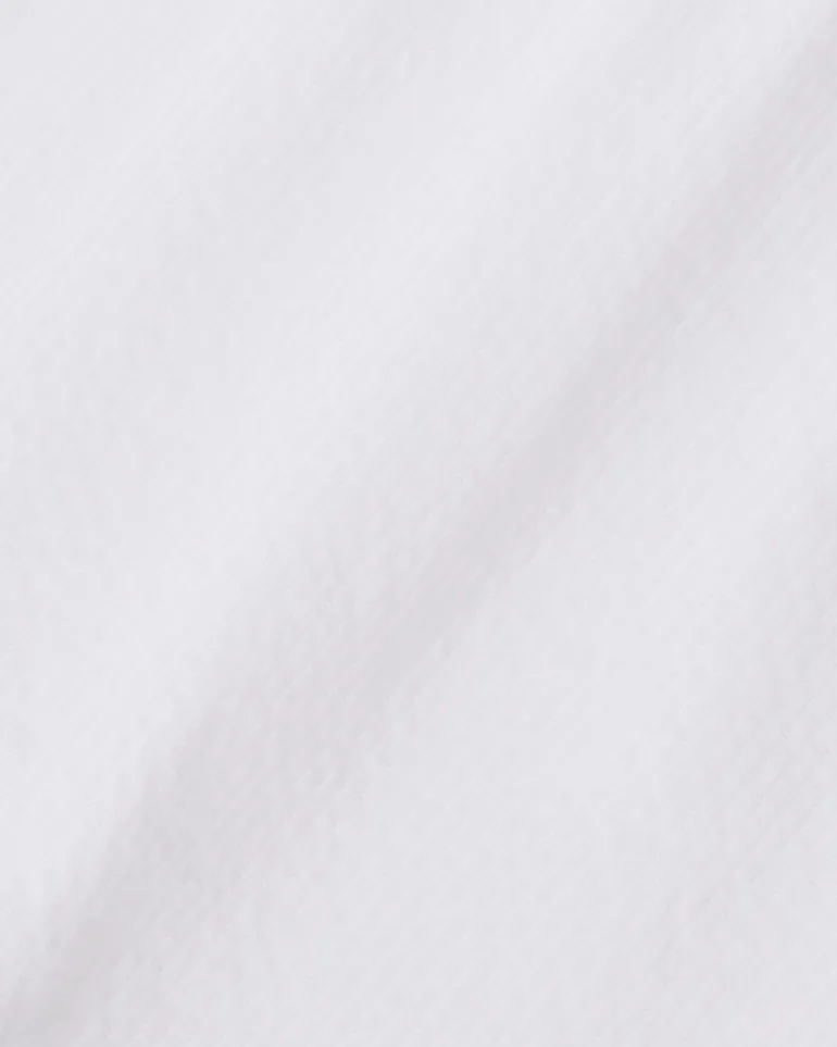 Reyna Long-Sleeve Top in Textured Shirting Stripe