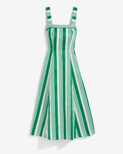 Rosalind Love Circle Dress in Ottoman Stripe